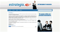 Desktop Screenshot of estrategiae.com.mx